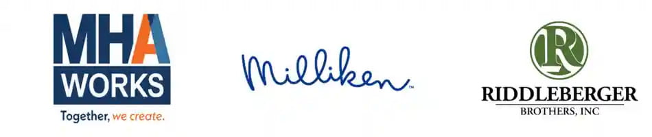 MHA Works, Milliken & Company, Riddleberger Brothers, Inc.